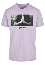 MisterTee Pray Tee Lila/Grau/Fliederfarben