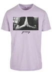 MisterTee Pray Tee Lila/Grau/Fliederfarben