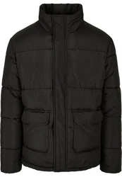 Urban Classics Herren Short Puffer Jacket (1-St) Schwarz