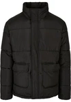 Urban Classics Herren Short Puffer Jacket (1-St) Schwarz