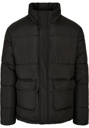 Urban Classics Herren Short Puffer Jacket (1-St) Schwarz