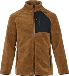 Strickjacke PRTRAMOND fullziptop 805 Sandy Brown