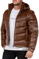 Reichstadt Bomberjacke Herren Echtleder Jacke 22RS32LUX Cognac (22RS32LUX)