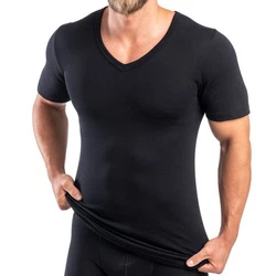 HERMKO Unterziehshirt Herren V-Ausschnitt 554880