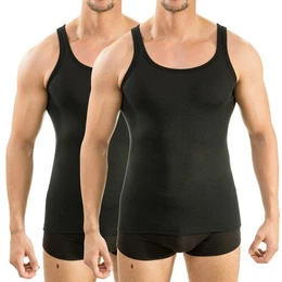 Achselhemd 63000 2er Pack Herren Funktionsunterhemd, Tank Top (Weitere Farben)