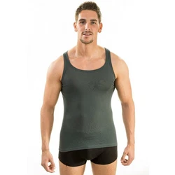 HERMKO Achselhemd Funktionsunterwäsche Unterhemd 63000 Dunkelgrün/Grün/Khaki