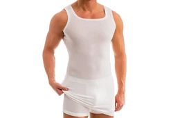 HERMKO Unterhemd 16027 2er Pack Herren 16027