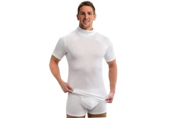 HERMKO Unterziehshirt 2er Pack Rollkragen Shirt Herren (16855) 16855