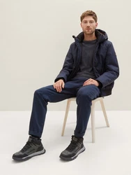 TOM TAILOR Ungeftterte Stiefel Schwarz/Grau/Dunkelgrau