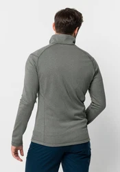 Jack Wolfskin Fleecejacke FORTBERG FZ Dunkelgrau/Grau/Hellgrau
