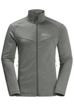 Jack Wolfskin Fleecejacke FORTBERG FZ Dunkelgrau/Grau/Hellgrau