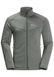 Jack Wolfskin Fleecejacke FORTBERG FZ Dunkelgrau/Grau/Hellgrau