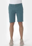 ORGANICATION Chinohose Men's Garment Dyed Slim Fit Shorts Oliv