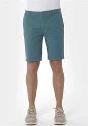 ORGANICATION Chinohose Men's Garment Dyed Slim Fit Shorts Oliv
