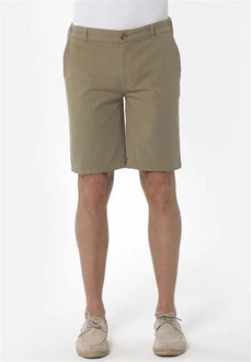 ORGANICATION Chinohose Men's Garment Dyed Jogger Fit Shorts oliv ORGANICATION Chinohose Men's Garment Dyed Jogger Fit Shorts oliv