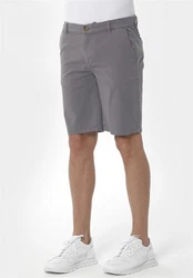 ORGANICATION Chinohose Men's Garment Dyed Jogger Fit Shorts Shadow