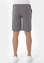 ORGANICATION Chinohose Men's Garment Dyed Jogger Fit Shorts Shadow