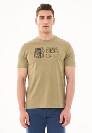 T-Shirt Men's Printed T-shirt in Olive