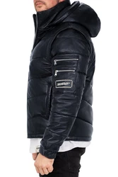 Reichstadt Bomberjacke Herren Echtleder Jacke 22RS32LUX Navy (22RS32LUX)