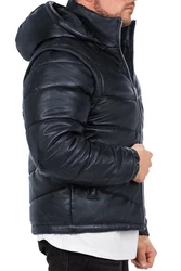 Reichstadt Bomberjacke Herren Echtleder Jacke 22RS32LUX Navy (22RS32LUX)