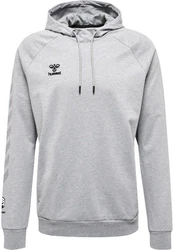 hummel Sweatshirt Move Grid Hoody Grau/Hellgrau