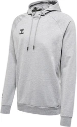 hummel Sweatshirt Move Grid Hoody Grau/Hellgrau