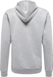 hummel Sweatshirt Move Grid Hoody Grau/Hellgrau