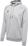 hummel Sweatshirt Move Grid Hoody Grau/Hellgrau