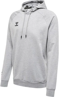 hummel Sweatshirt Move Grid Hoody Grau/Hellgrau