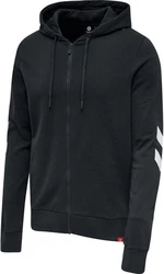 hummel Kapuzenpullover hmllegacy Kapuzenjacke Dunkelgrau/Schwarz/Dunkelblau