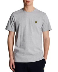 Lyle & Scott T-Shirt Plain Grau/Hellgrau/Gold