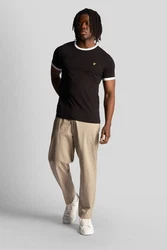 Lyle & Scott T-Shirt 'Ringer' Schwarz