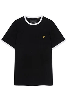 Lyle & Scott T-Shirt 'Ringer' Schwarz