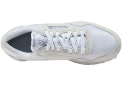Reebok Classic CL NYLON Sneaker Creme/Grau/Dunkelblau/Lila/Fliederfarben/Hellblau