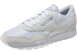Reebok Classic CL NYLON Sneaker Creme/Grau/Dunkelblau/Lila/Fliederfarben/Hellblau