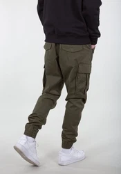 Alpha Industries Cargohose Airman Pant Khaki/Dunkelgrün