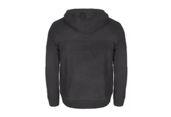Baumfuchs Strickjacke mit Kapuze Dunkelgrau/Schwarz/Grau/Dunkelblau
