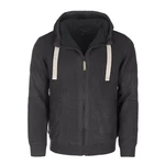 Baumfuchs Strickjacke mit Kapuze Dunkelgrau/Schwarz/Grau/Dunkelblau