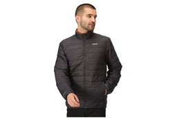 Regatta Funktionsjacke Hillpack Grau/Schwarz/Dunkelgrau/Gelb