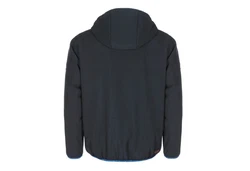 Leitfeuer Winterjacke Herren Wendejacke mit Kapuze Hellblau/Dunkelblau/Blau/Schwarz