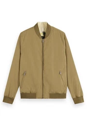 Bomberjacke Jacke Wendbare Bomberjacke mit Frontreiverschluss (1-St)