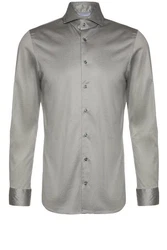 BALDESSARINI Langarmhemd Henry Grau/Hellgrau/Khaki