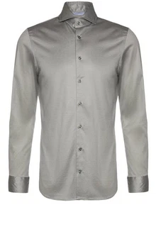 BALDESSARINI Langarmhemd Henry Grau/Hellgrau/Khaki
