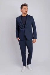 Drykorn Anzughose Piet Dunkelblau/Blau