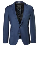 Drykorn Anzugsakko regular fit Dunkelblau/Hellblau