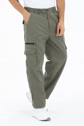 Kendindza Collection Cargohose Herren Arbeitshose Dunkelgrün/Khaki/Grün