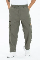 Kendindza Collection Cargohose Herren Arbeitshose Dunkelgrün/Khaki/Grün