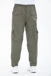 Kendindza Collection Cargohose Herren Arbeitshose Dunkelgrün/Khaki/Grün