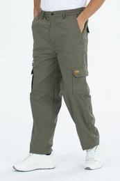 Cargohose Herren Cargohose Thermohose Dehnbund Winter Cargo Hose gefttert Arbeitshose Bundhose Stretch Bund