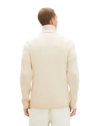 TOM TAILOR Pullover Weiß/Khaki/Beige/Creme/Dunkelblau/Orange